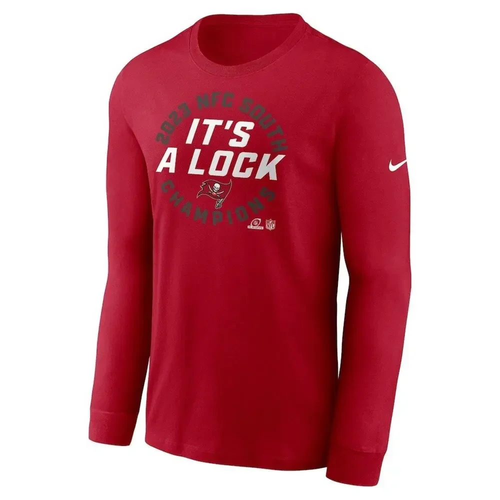 Tampa Bay Buccaneers Nike‎ 2023 NFC South Champions Long Sleeve Tee Mens L NWT